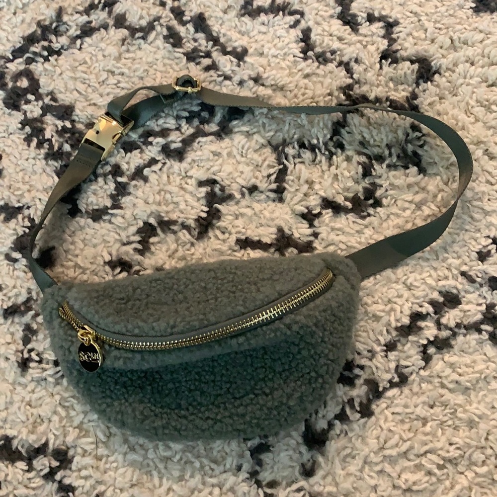 Stoney Clover Lane Green Crossbody Bag
